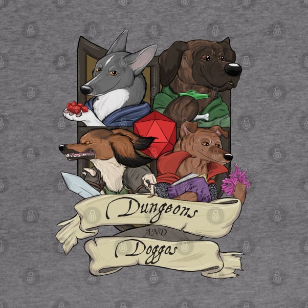 DnDoggos Emblem Full Color by DnDoggos